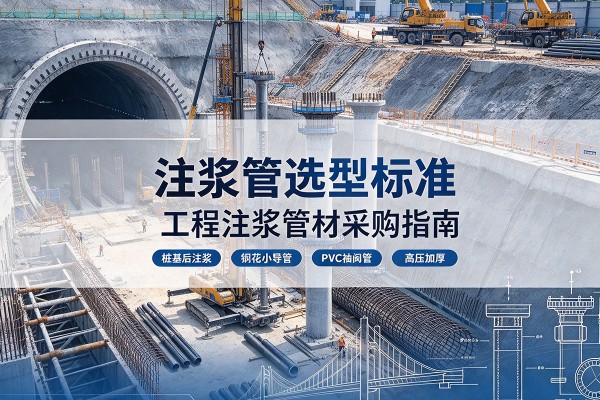 敦化注浆管选型标准